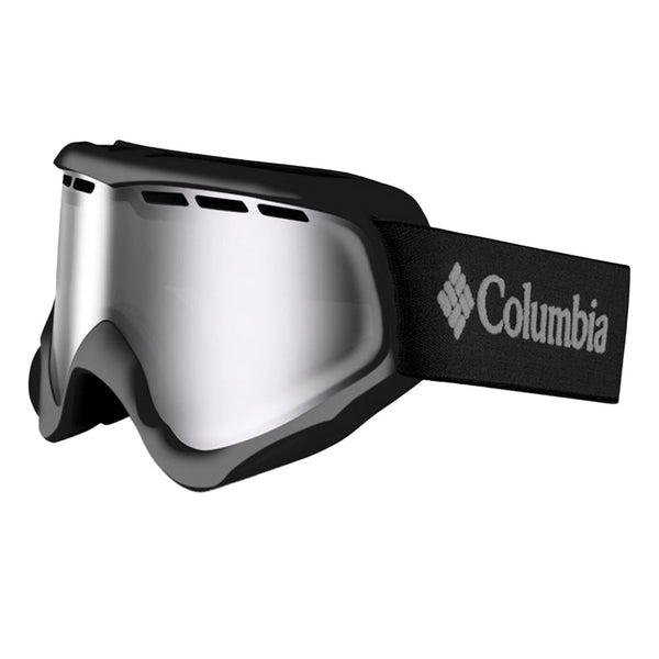 columbia ski goggles Columbia SNOWCATION C3 Unisex Snow Goggles - Black with Silver Ionized Lens  37214-001