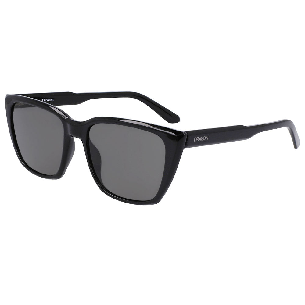 LUNA - Shiny Black with Lumalens Smoke Lens