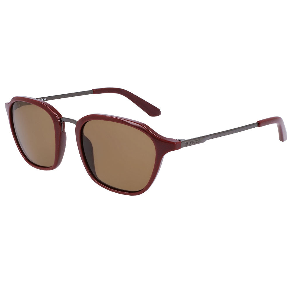 FALLON - Shiny Oxblood with Lumalens Brown Lens