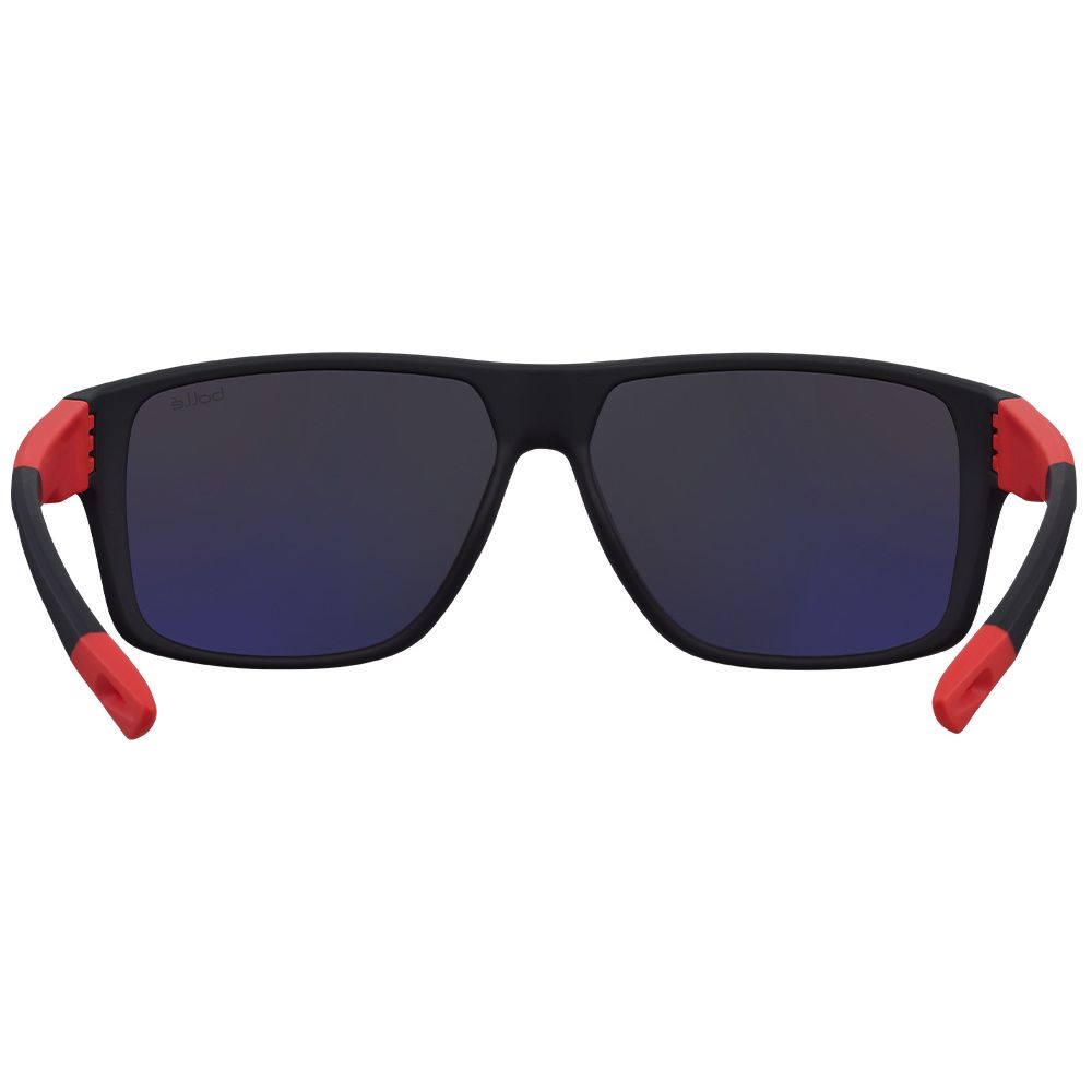 BRECKEN FLOATABLE Matte Black Red Offshore Blue Polarized 12459