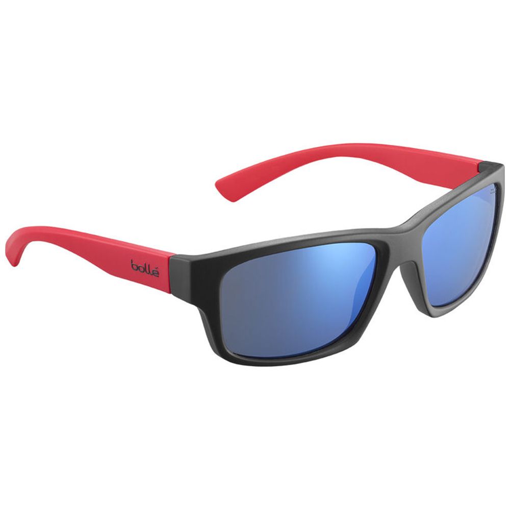 HOLMAN FLOATABLE Matte Black Red Offshore Blue Polarized 12466