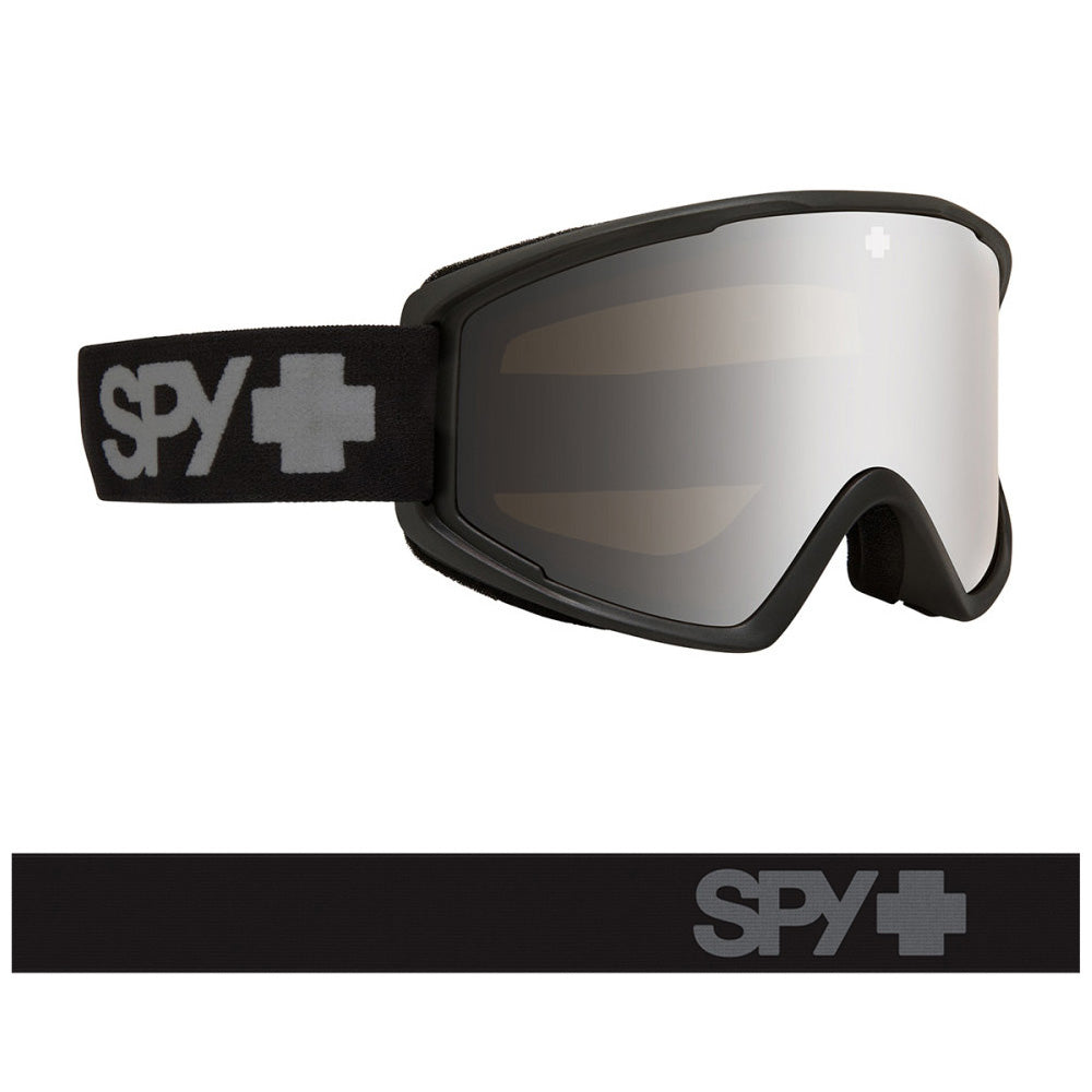 CRUSHER ELITE ECO - Matte Black with Silver Mirror Lens