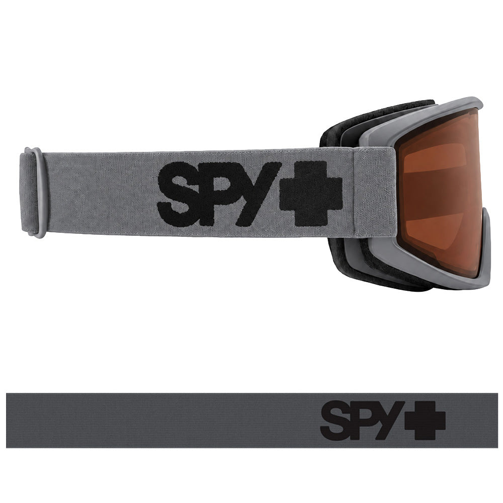 CRUSHER ELITE ECO - Matte Grey with LL Persimmon Lens