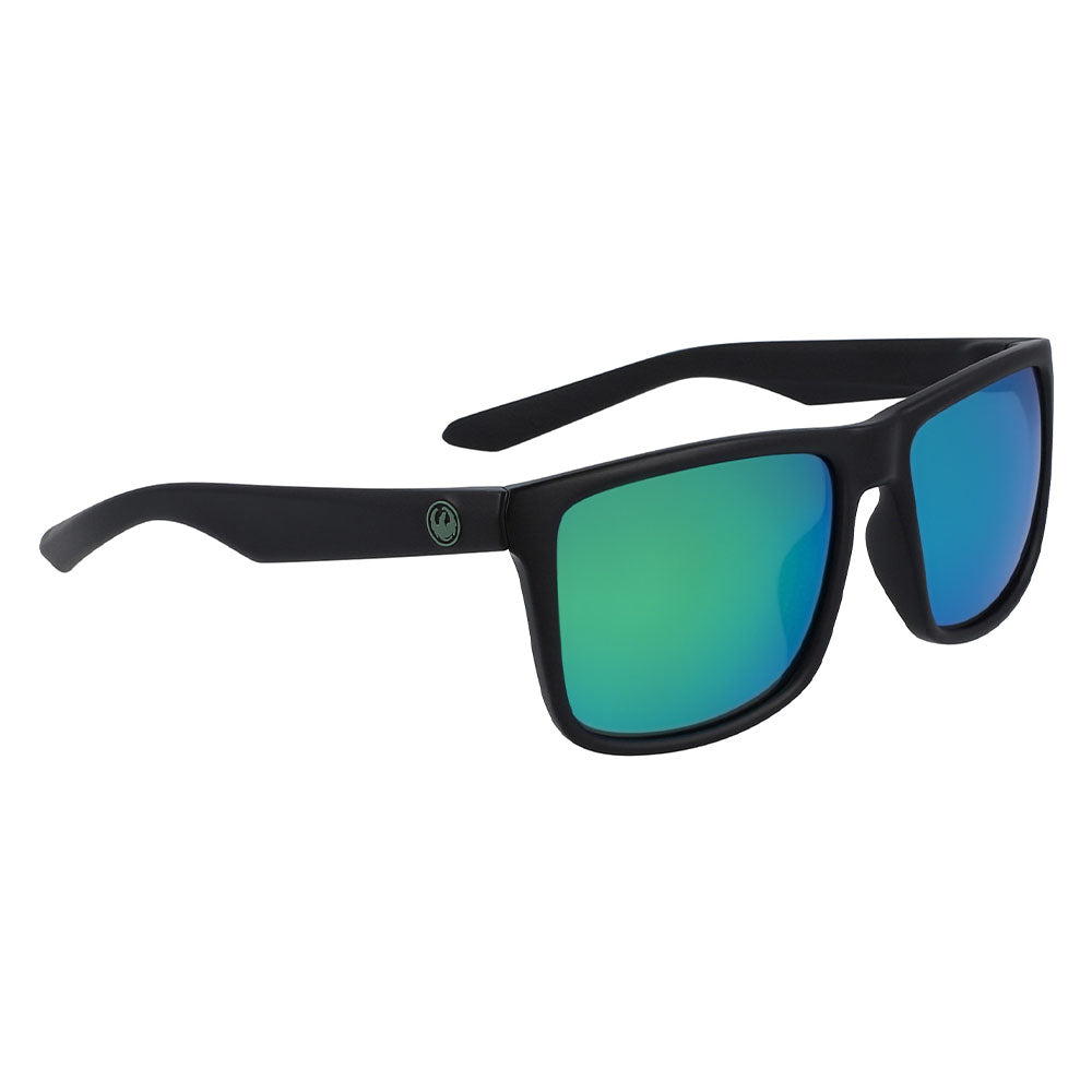 MERIDIEN - Matte Black H2O with Polarized Lumalens Green Ionized Lens