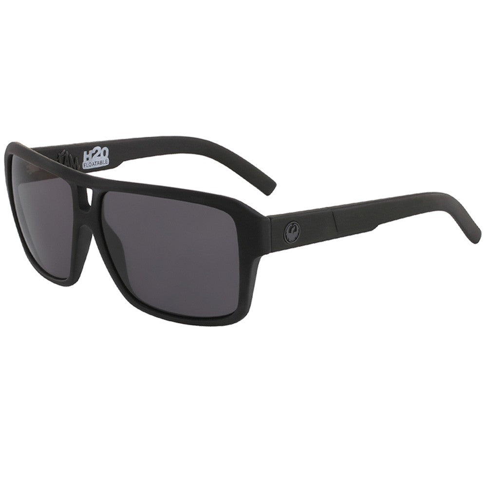 THE JAM - Matte Black H2O with Polarized Lumalens Smoke Lens