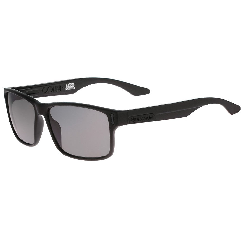 COUNT - Matte Black H2O with Polarized Lumalens Smoke Lens