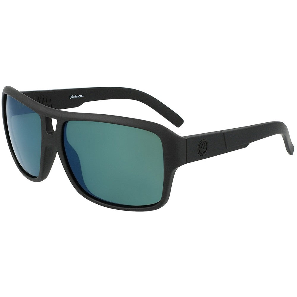 THE JAM SMALL - Matte Black H2O with Polarized Lumalens Petrol Lens