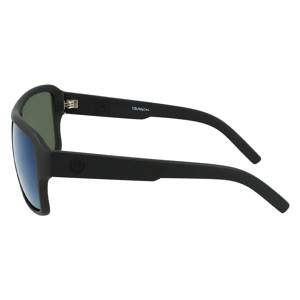 THE JAM SMALL - Matte Black H2O with Polarized Lumalens Petrol Lens
