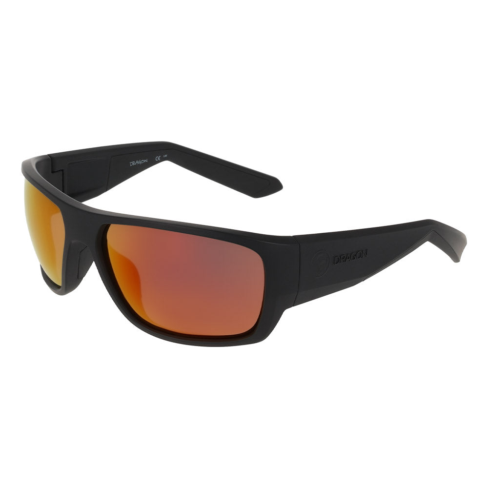 FLARE - Matte Black H2O with Polarized Lumalens Red Ionized Lens