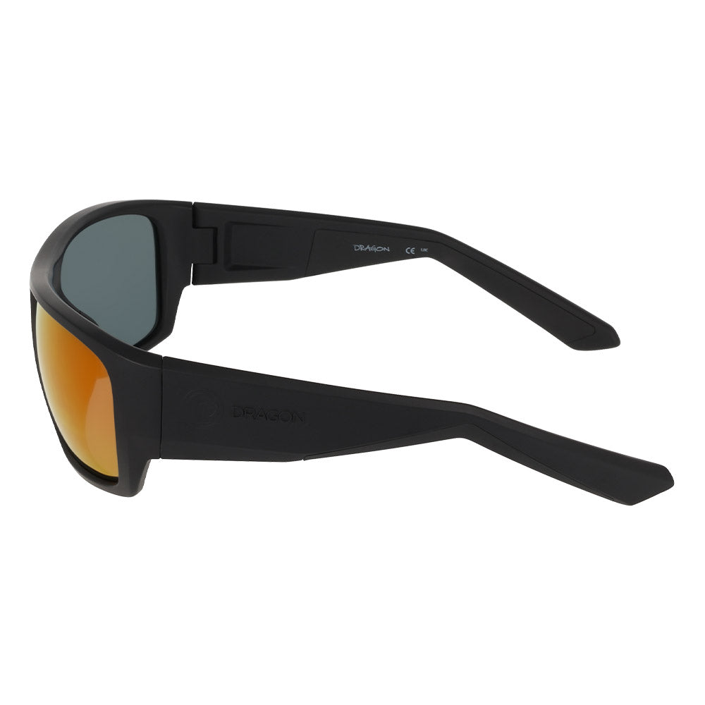FLARE - Matte Black H2O with Polarized Lumalens Red Ionized Lens