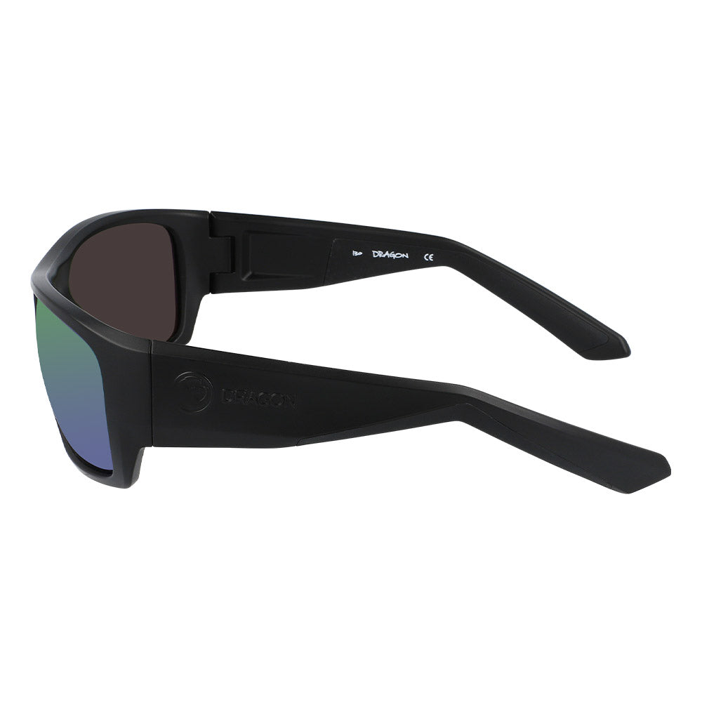 FLARE - Matte Black H2O with Polarized Lumalens Green Ionized Lens