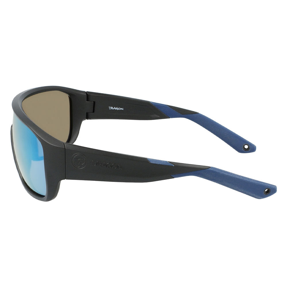 VESSEL X - Matte Grey H2O with Polarized Lumalens Super Blue Ionized Lens