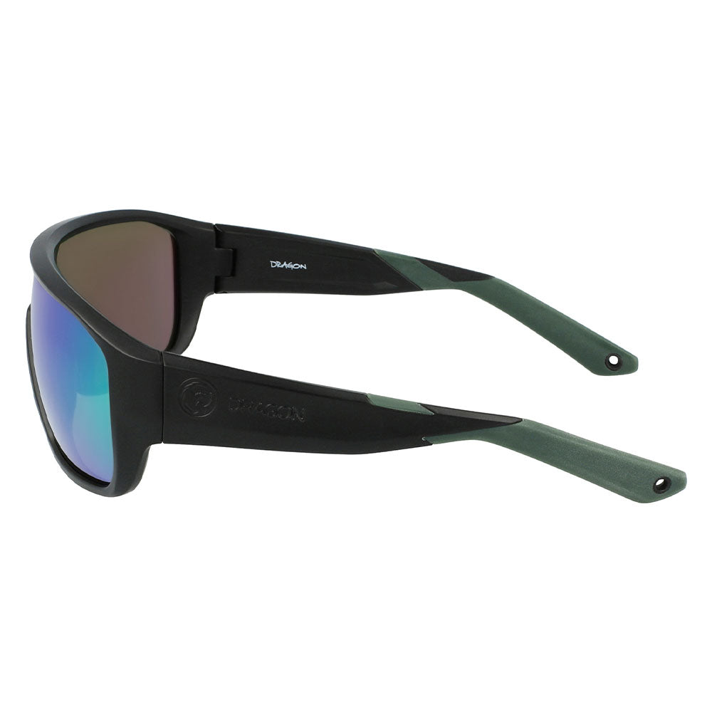 VESSEL X - Matte Black H2O with Polarized Lumalens Green Ionized Lens