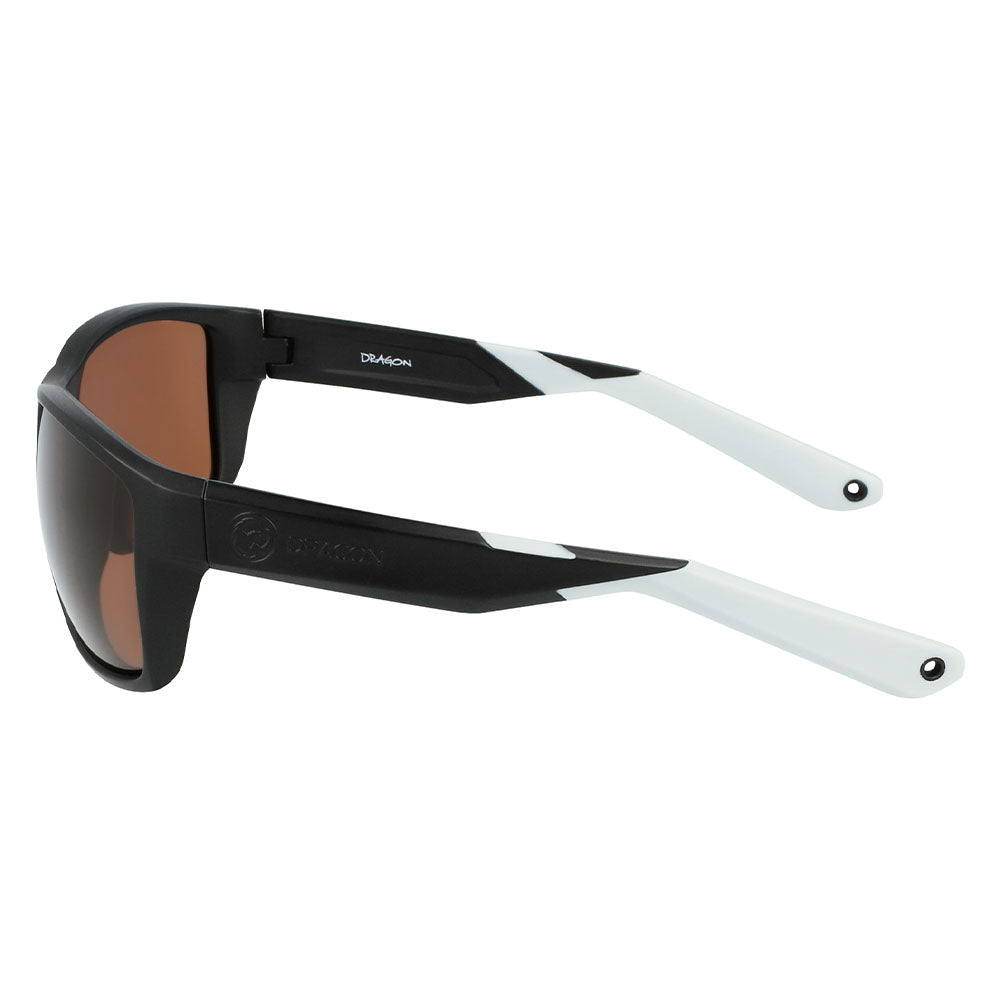 REEL X - Matte Black H2O with Polarized Lumalens Copper Lens