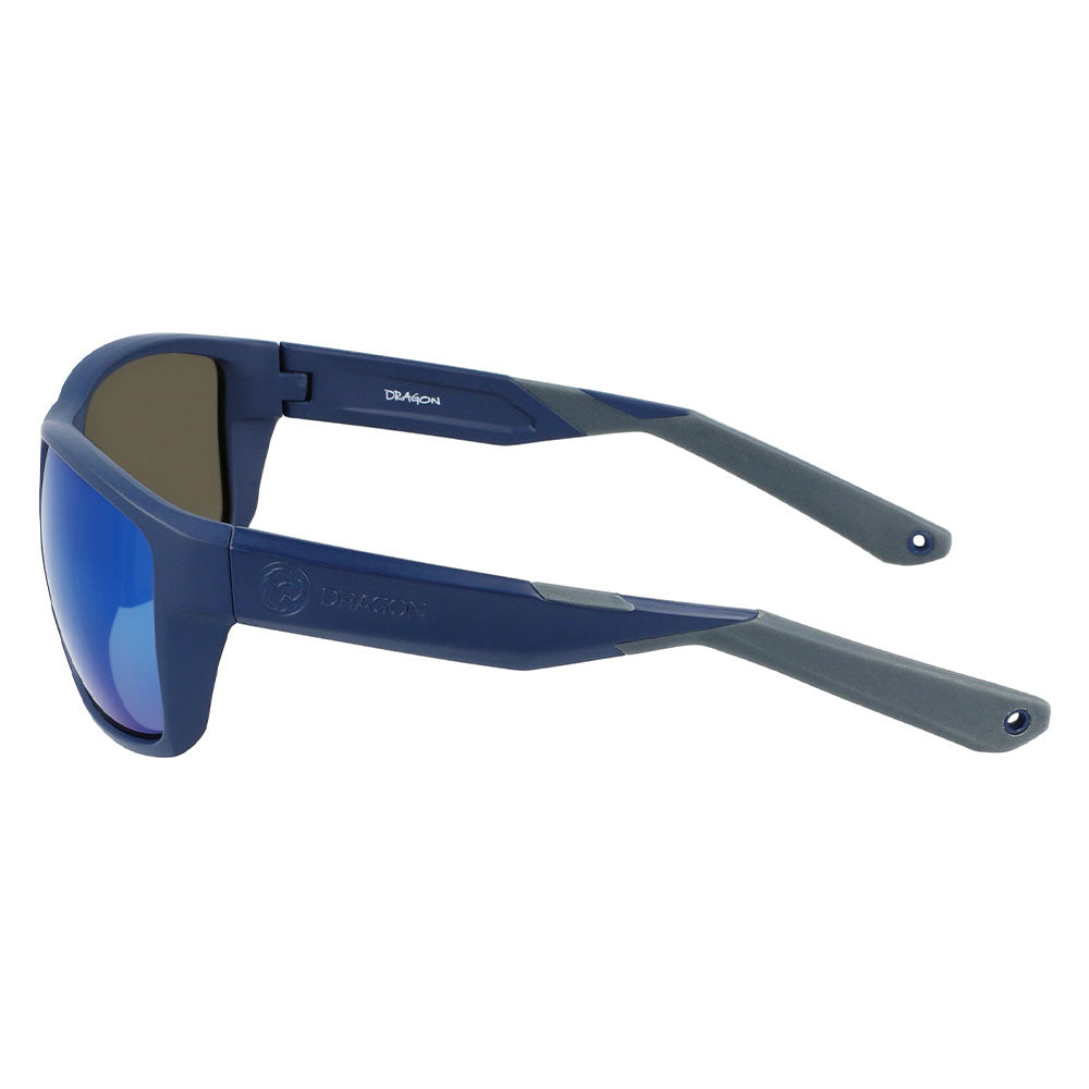 REEL X - Matte Navy H2O with Polarized Lumalens Blue Ionized Lens