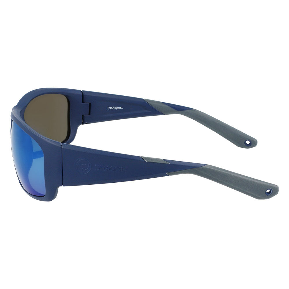 TIDAL X - Matte Navy H2O with Polarized Lumalens Blue Ionized Lens