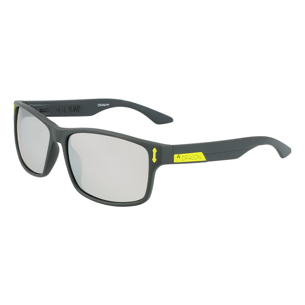 COUNT - Matte Grey H2O with Polarized Lumalens Smoke Lens