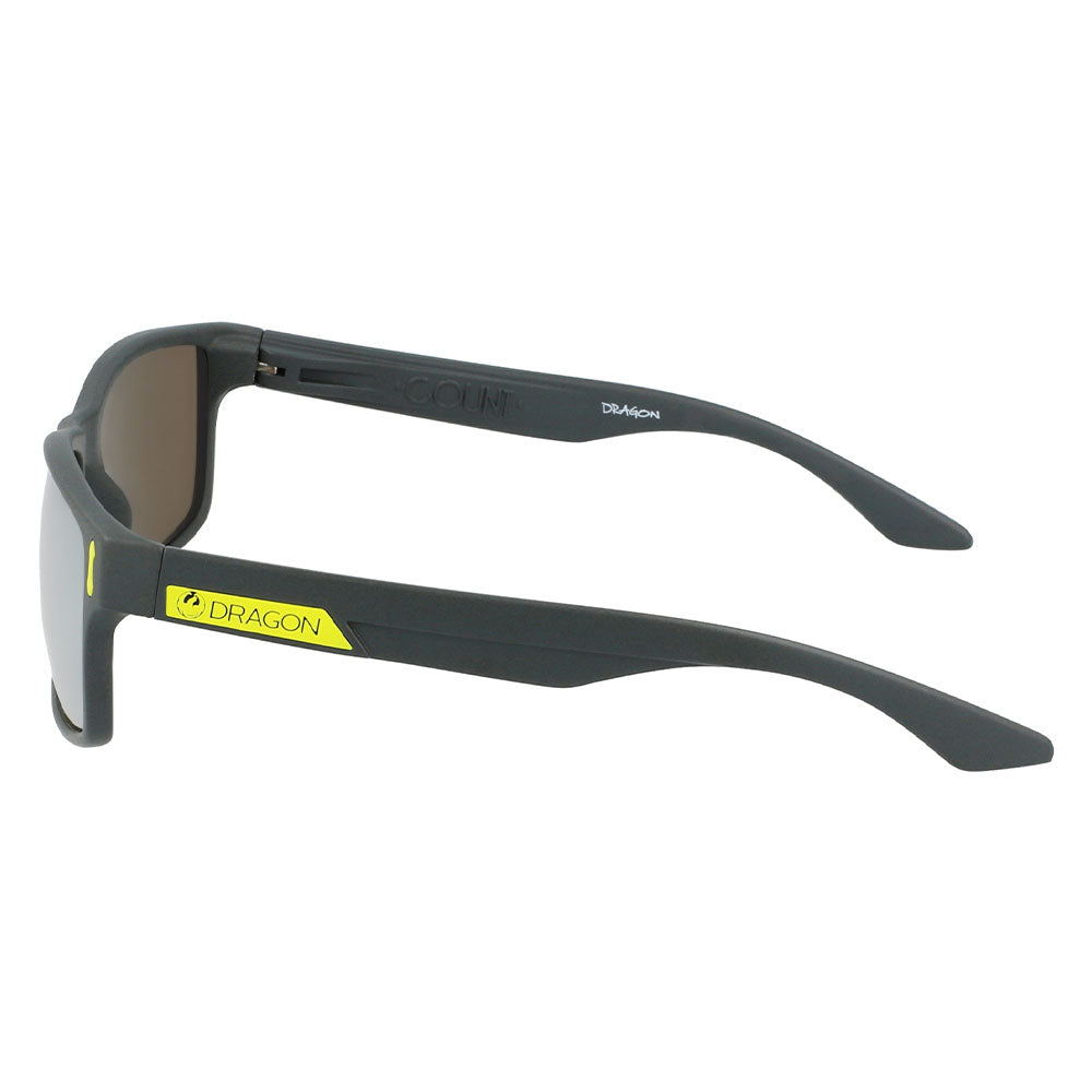 COUNT - Matte Grey H2O with Polarized Lumalens Smoke Lens