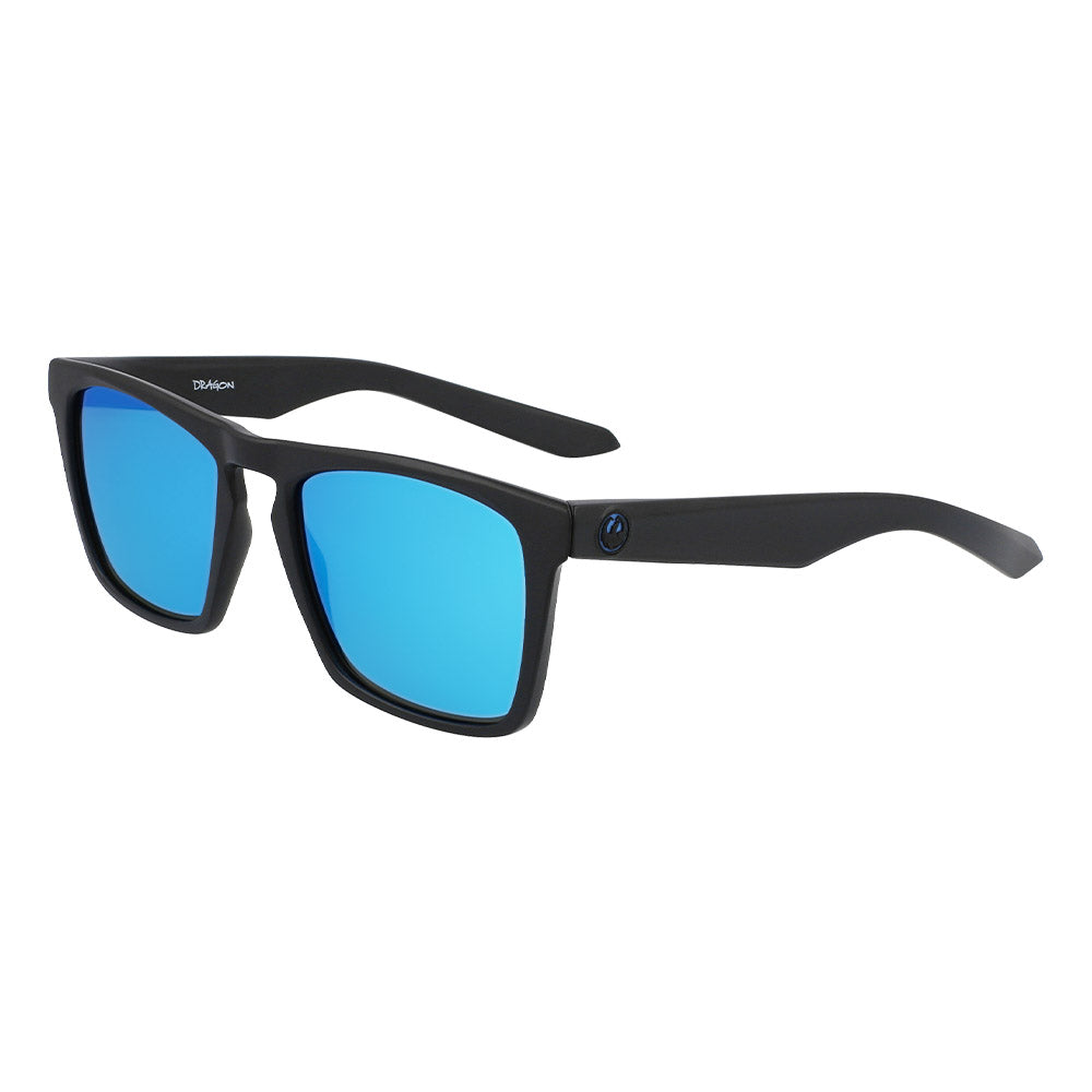 DRAC - Matte Black H2O with Polarized Lumalens Blue Ionized Lens