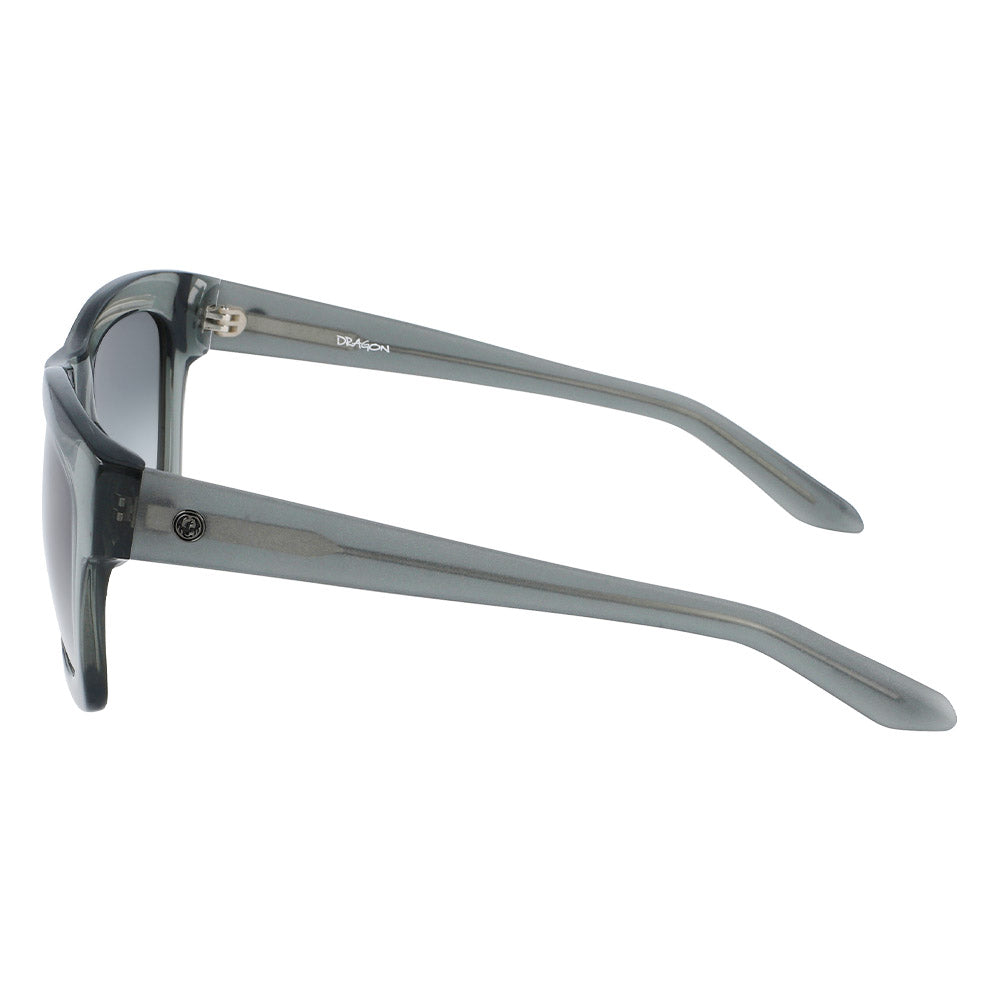 WAVERLY - Grey Crystal with Lumalens Smoke Gradient Lens