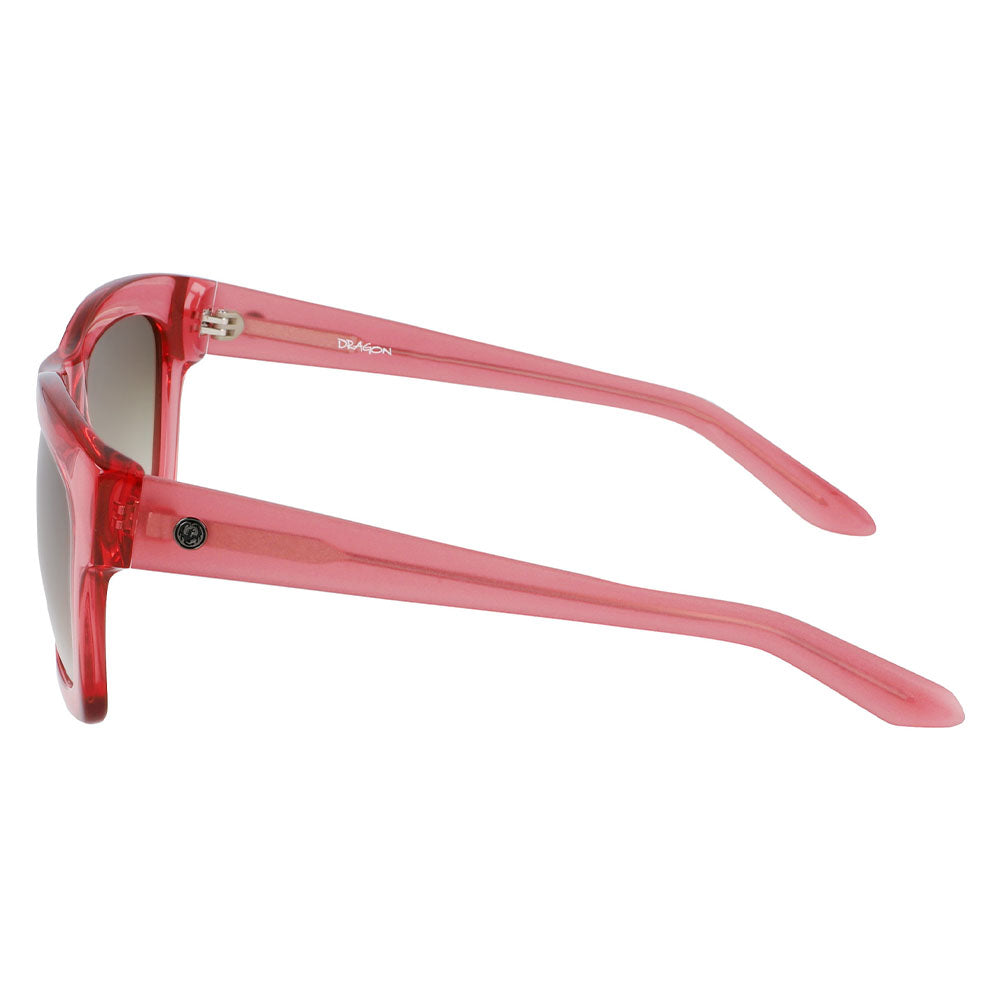 WAVERLY - Rose Crystal with Lumalens Brown Gradient Lens