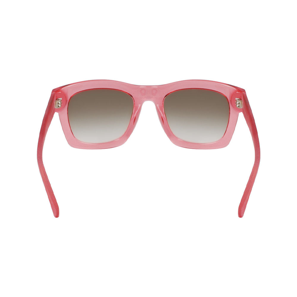 WAVERLY - Rose Crystal with Lumalens Brown Gradient Lens