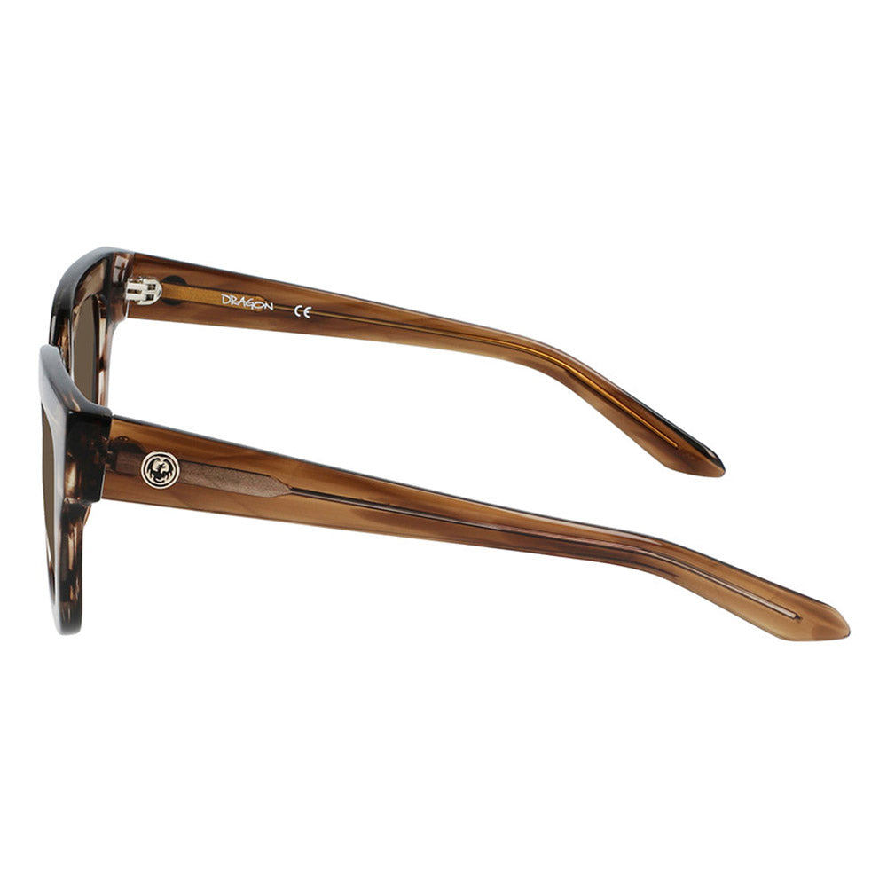 PURSER - Grey Caramel Gradient with Lumalens Brown Lens