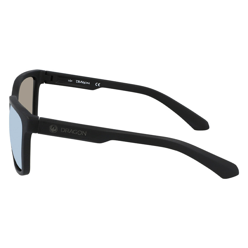 BURGEE - Matte Black H2O with Polarized Lumalens Sky Blue Ionized Lens