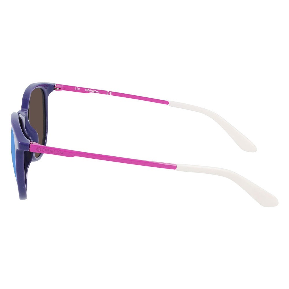 BILLIE - Shiny Eggplant with Lumalens Blue Ionized Lens