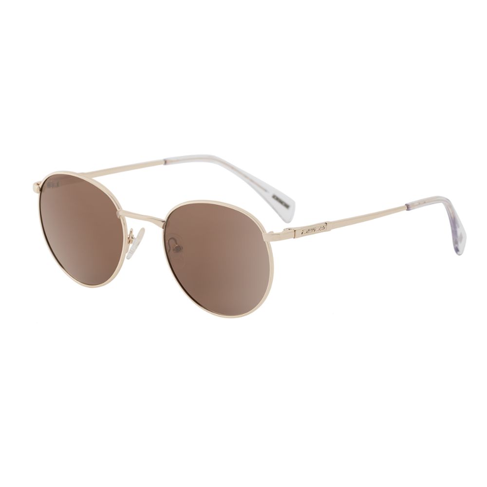 SNEAK - Satin Light Gold with Polarized Brown Lens