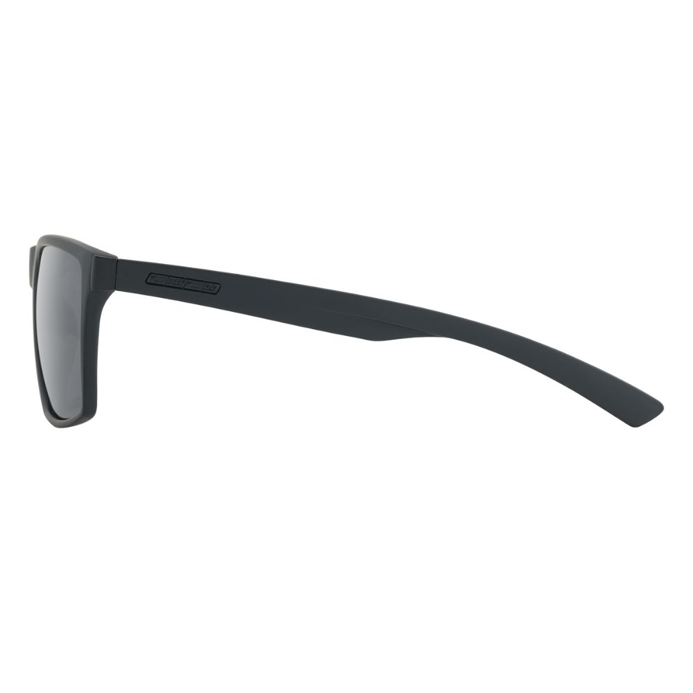 VOLCANO - Satin Black with Polarized Smoke Lens