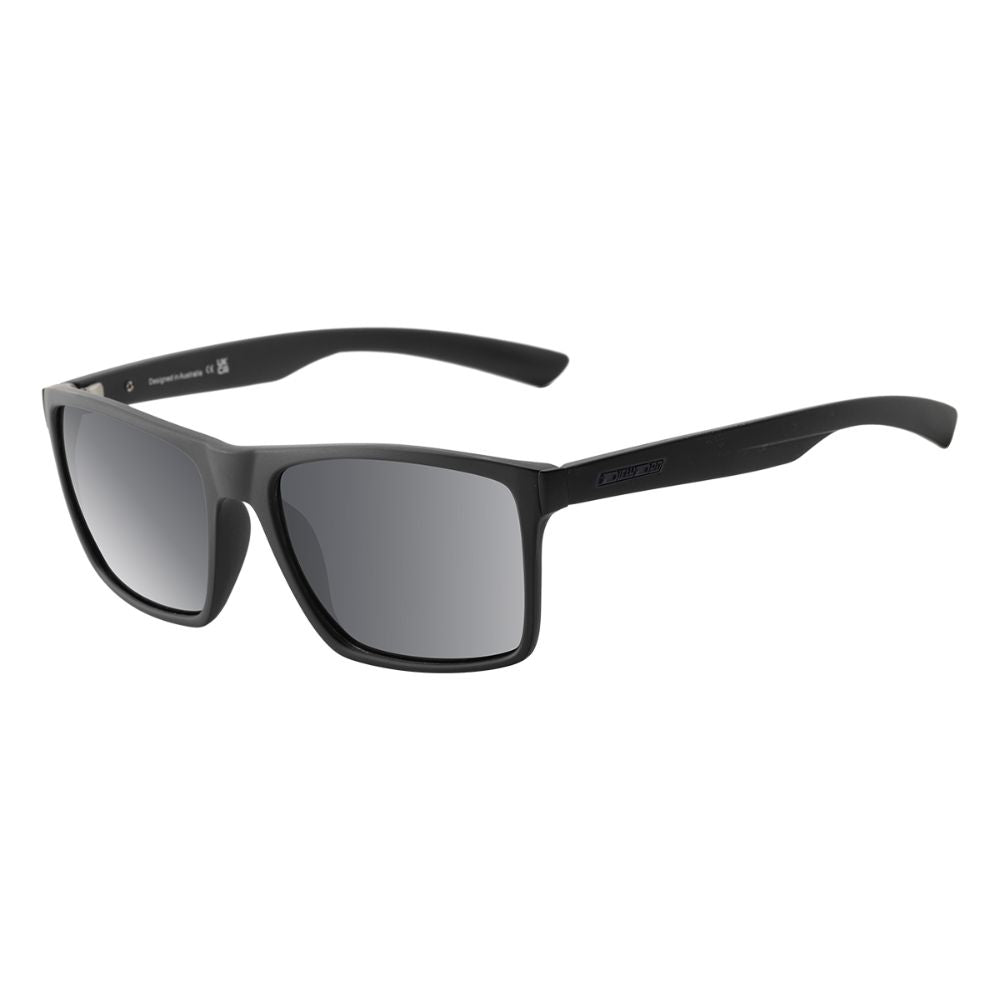 VOLCANO - Satin Black with Polarized Smoke Lens