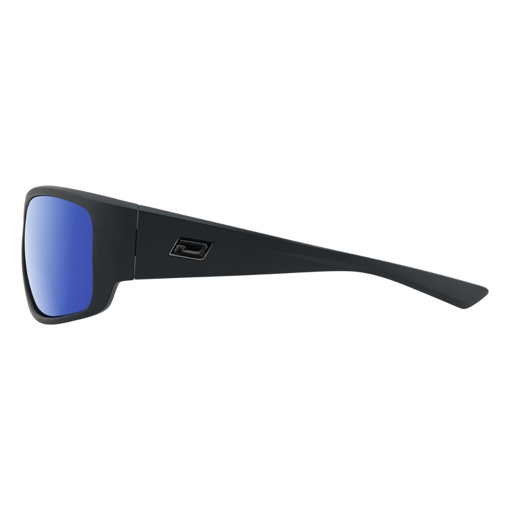 GORILLA - Satin Black with Polarized Blue Mirror Lens