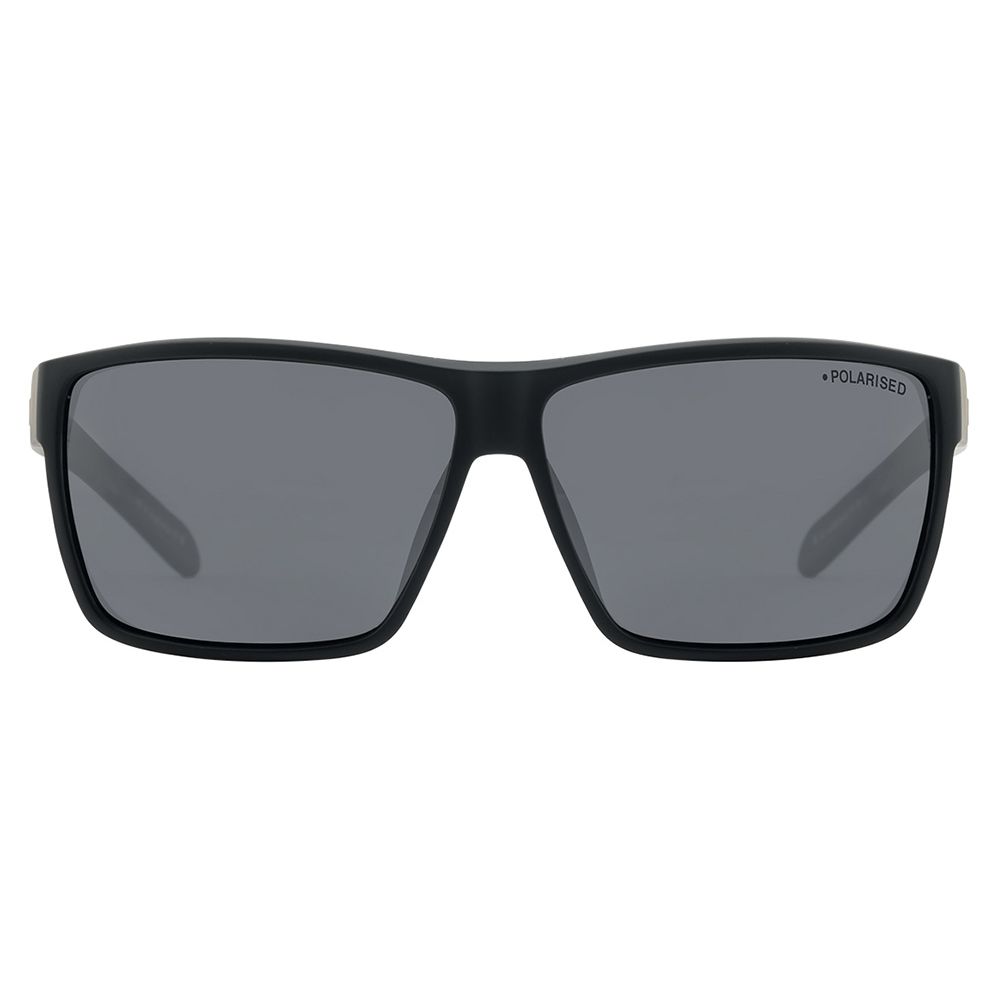 RACKATEER - Satin Black with Polarized Grey Lens
