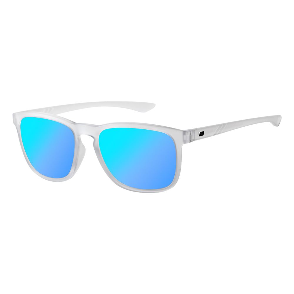 SHADOW - Satin Crystal with Polarized Ice Blue Mirror Lens