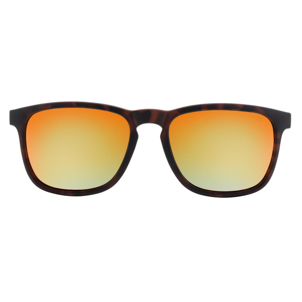 SHADOW - Satin Tortoise with Polarized Red Mirror Lens