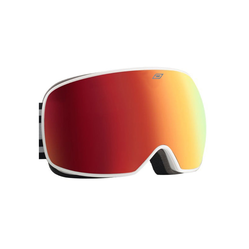MUTANT 2.0 - White with Red Fusion Mirror & Yellow Lens