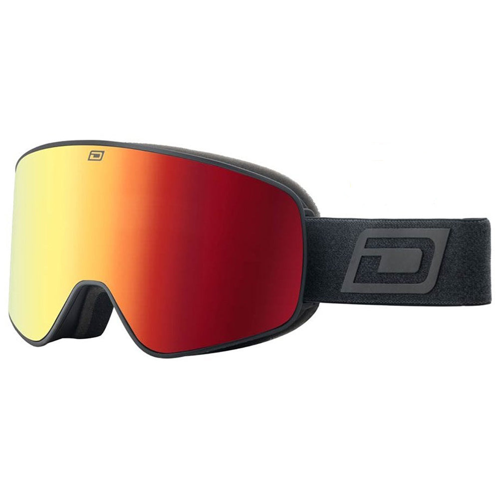 MUTANT LEGACY - Matte Black with Red Fusion Mirror & Yellow Lens