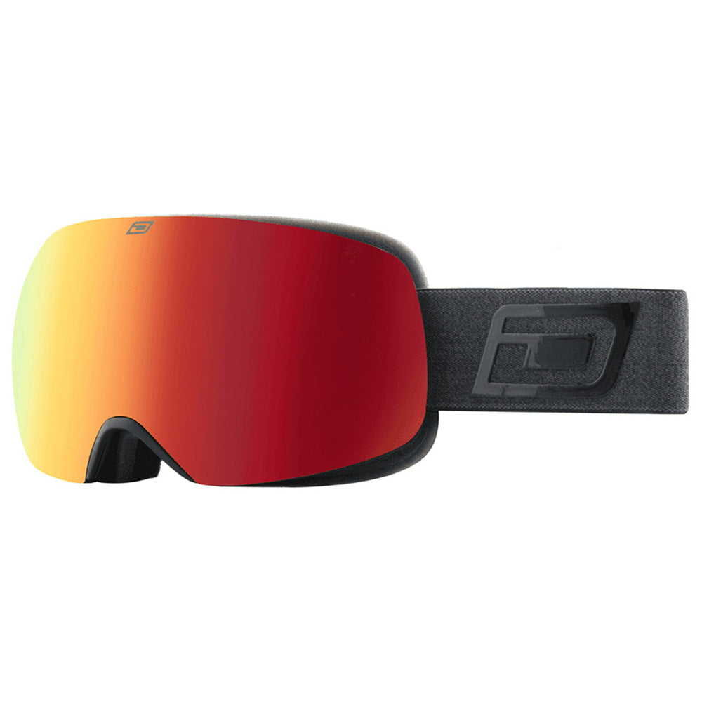 MUTANT ORACLE - Black with Red Fusion Mirror & Yellow Lens