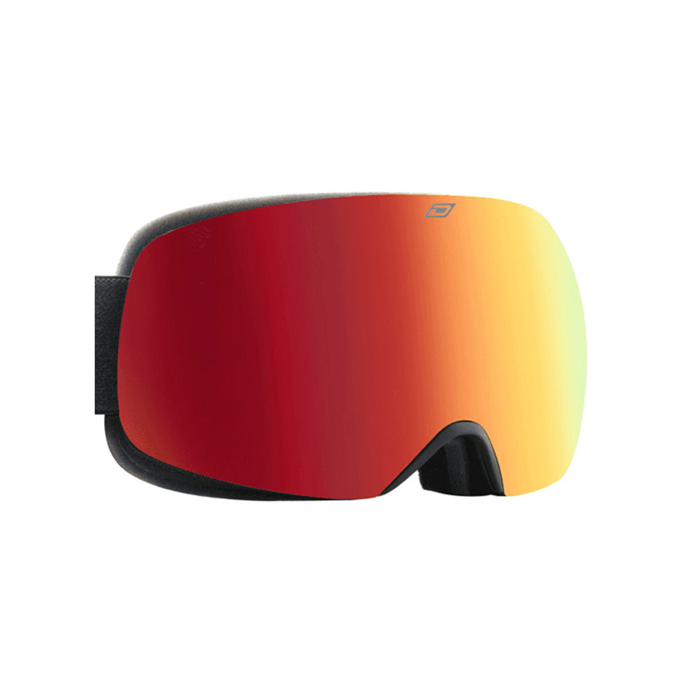 MUTANT ORACLE - Black with Red Fusion Mirror & Yellow Lens