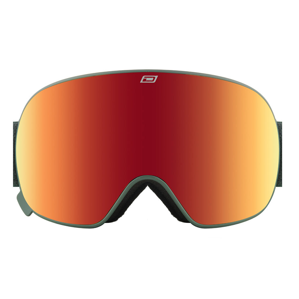 MUTANT 2.0 - Ivy Green with Red Fusion Mirror & Rose Lens
