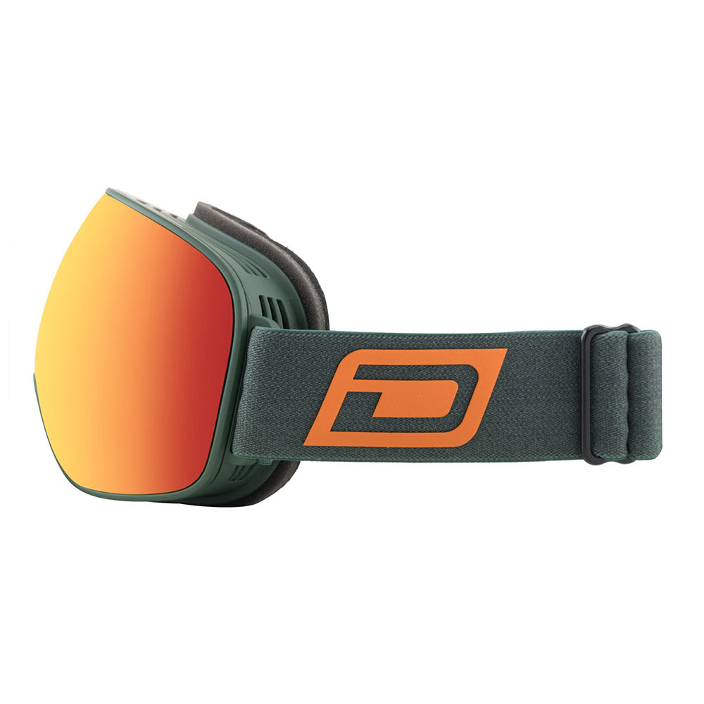 MUTANT 2.0 - Ivy Green with Red Fusion Mirror & Rose Lens