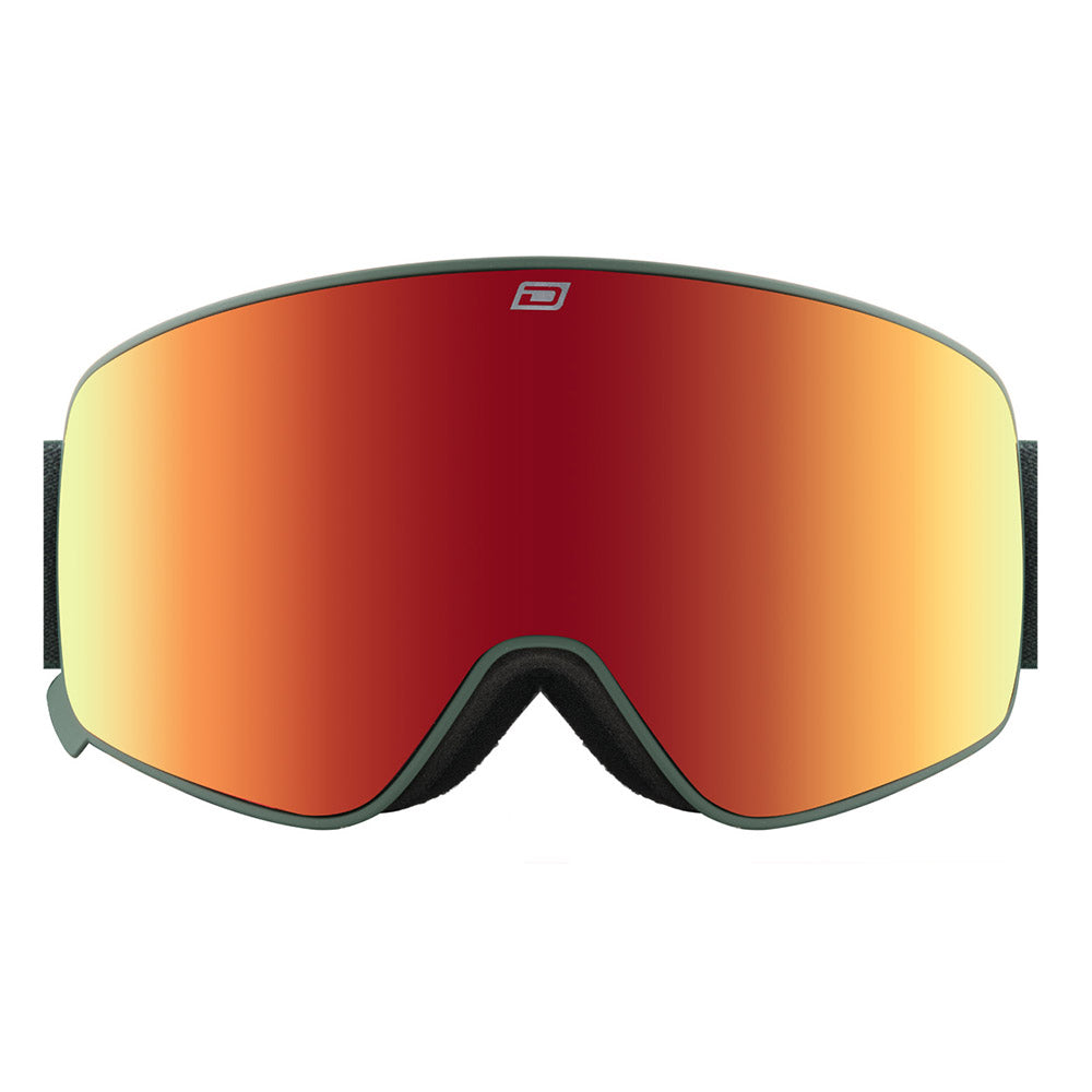 MUTANT LEGACY - Ivy Green with Red Fusion Mirror & Rose Lens