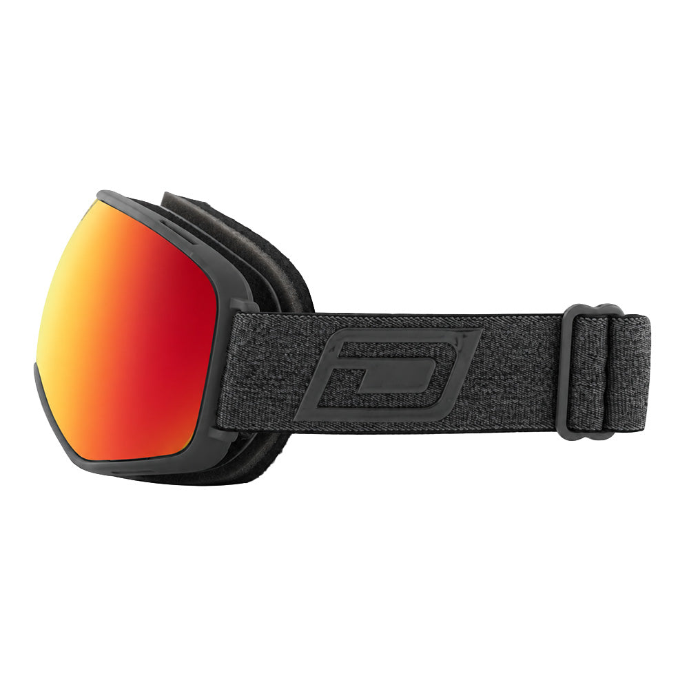 BULLET - Black with Red Fusion Mirror Lens