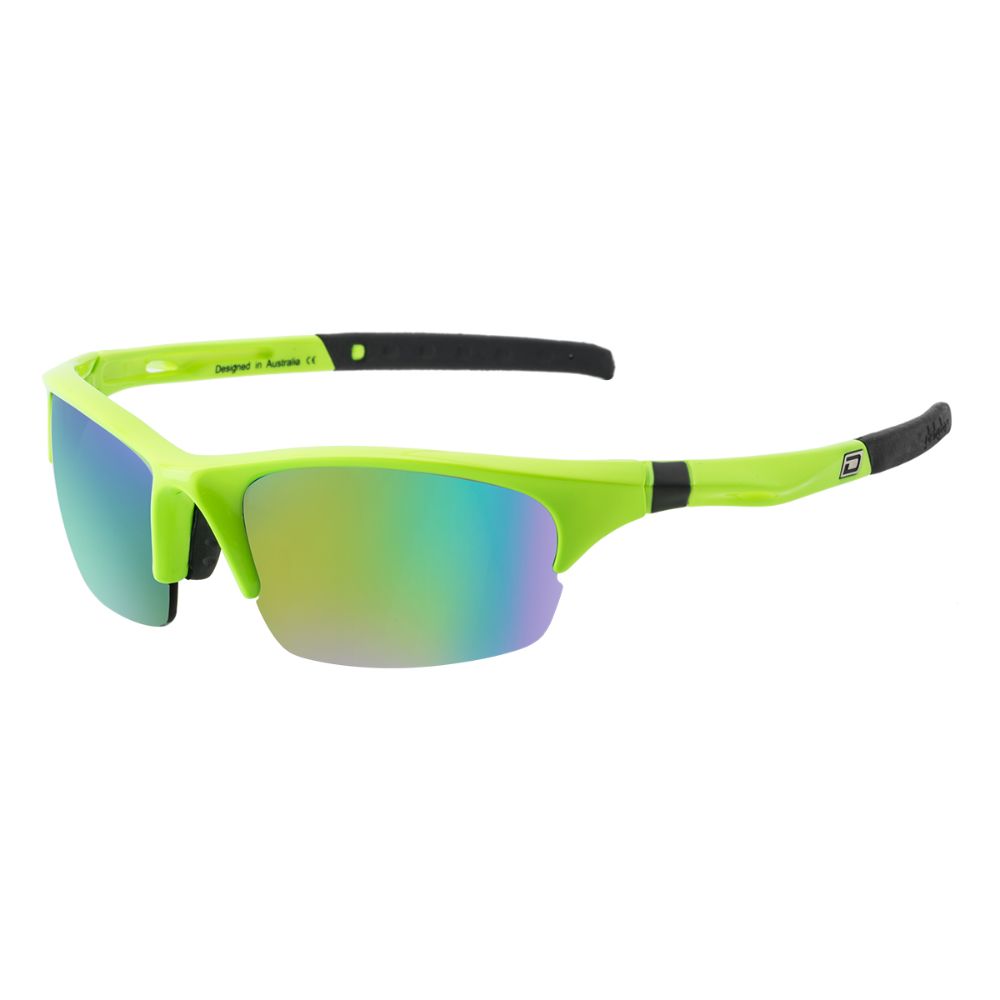 ECCO - Fluro Green with Green Fusion Mirror Lens