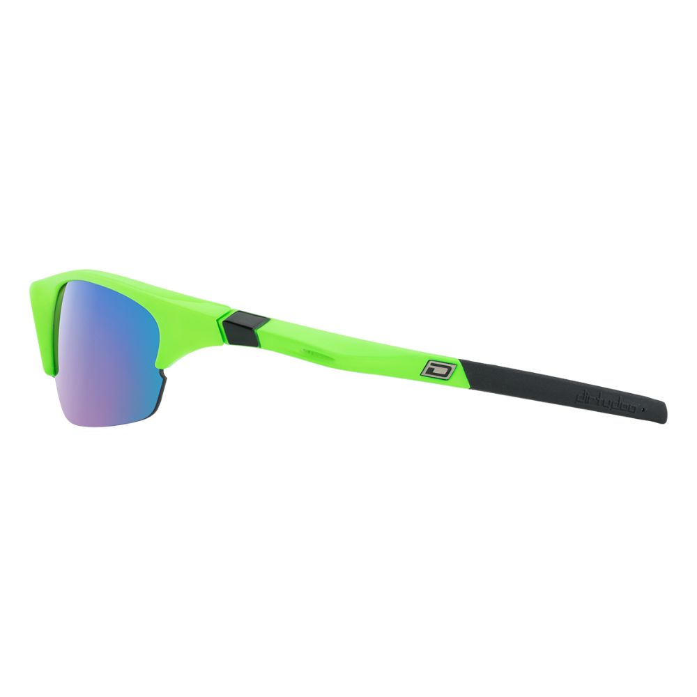 ECCO - Fluro Green with Blue Fusion Mirror Lens
