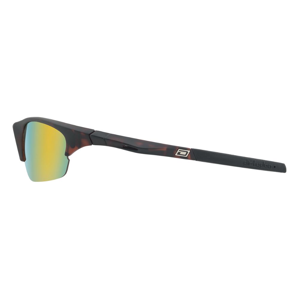 ECCO - Matte Tortoise with Gold Mirror Lens