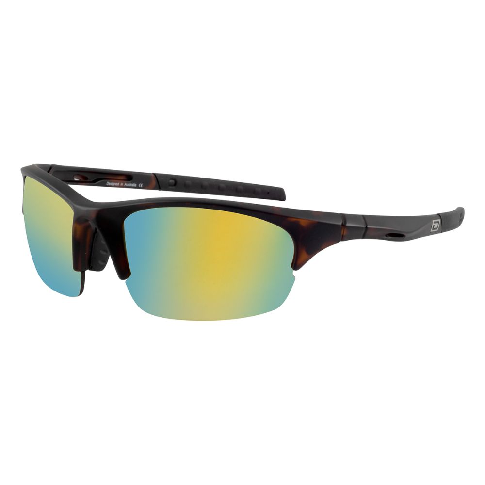 ECCO - Matte Tortoise with Gold Mirror Lens