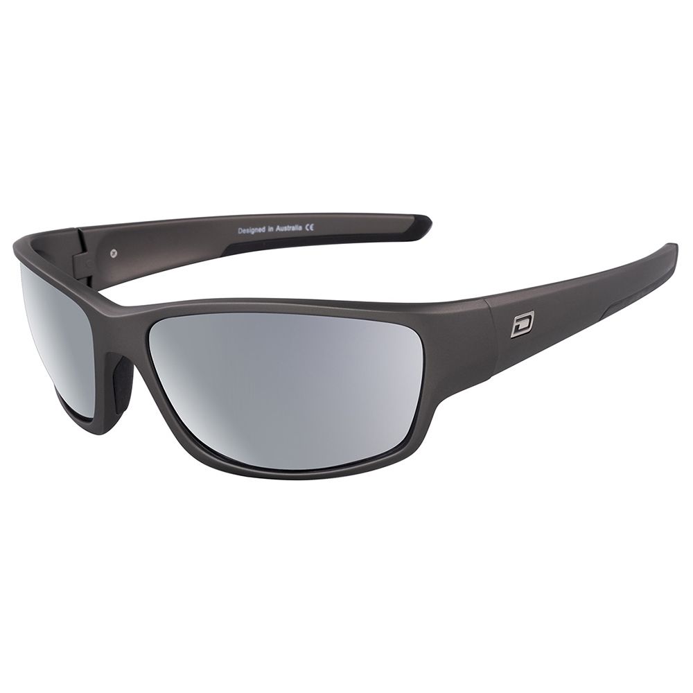 CHAIN - Matte Dark Grey with Silver Mirror Lens