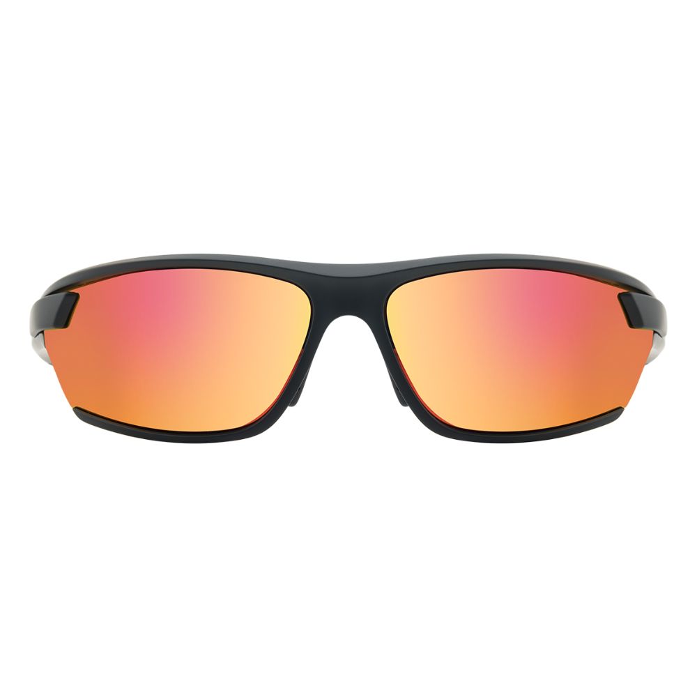 EVOLVE X2 - Satin Black with Red Fusion Mirror Lens